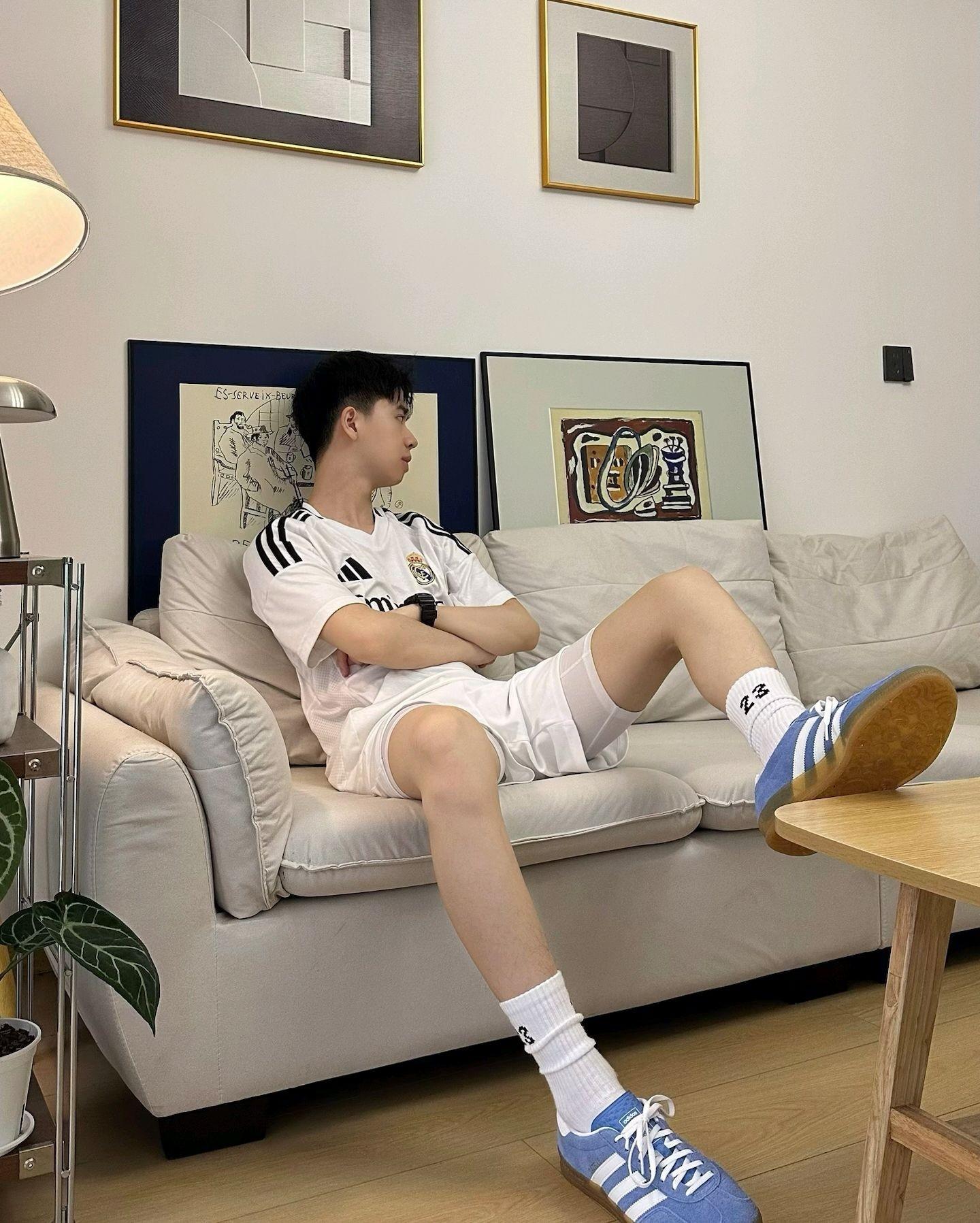 adidas originals HANDBALL SPEZIAL 耐磨 防滑 舒适 低帮 板鞋 男